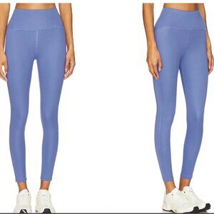 Beyond Yoga Powerbeyond Strive High Waisted Midi Legging Hazy Peri Blue Size S